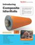 Composite Rolls. Technical Data. What are composite idler rolls?