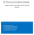 GF China Commodities Weekly