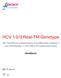 HCV 1/2/3 Real-TM Genotype
