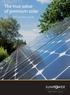 The true value of premium solar. SunPower customer guide