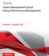 Oracle. Talent Management Cloud Using Performance Management. Release 13 (update 17D)
