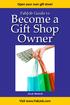 Become a Gift Shop Owner