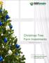 Christmas Tree Farm Investments MODEL BASED IN EUROS ( ) Telephone: Web: