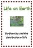 Biodiversity and the distribution of life