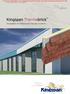 Kingspan Thermabrick Insulated Architectural Facade System