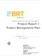 Project Report 1: Project Management Plan