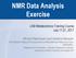NMR Data Analysis Exercise