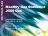 Monthly Gas Statistics JODI Gas