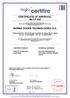 CERTIFICATE OF APPROVAL No CF 292 NORMA DOORS TECHNOLOGIES, S.A.