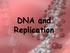 DNA and Replication 1