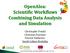 OpenAlea: Scientific Workflows Combining Data Analysis and Simulation