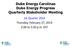 Duke Energy Carolinas Duke Energy Progress Quarterly Stakeholder Meeting. 1st Quarter 2014 Thursday, February 27, :00 to 3:30 p.m.