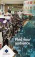 Find your audience. Advertising Services