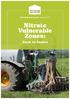 Nitrate Vulnerable Zones:
