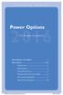 Power Options. For Oregon Customers. Power Options At a Glance 1. The enrollment process Choosing an Electricity Service Supplier...
