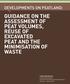 GUIDANCE ON THE ASSESSMENT OF PEAT VOLUMES, REUSE OF EXCAVATED PEAT AND THE MINIMISATION OF WASTE