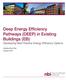 Deep Energy Efficiency Pathways (DEEP) in Existing Buildings (EB) Developing Next Practice Energy Efficiency Options
