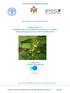 Final report on Identify and screen adaptation measures to reduce climate change impacts on food productivity
