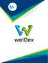 Introduction What is weidex? weidex User Experience Our Vision Market Opportunities Problem Statement...