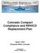 Colorado Compact Compliance and RRWCD Replacement Plan