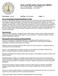Parks and Recreation Supervisor #02553 City of Virginia Beach Job Description Date of Last Revision: