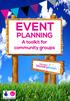 Local events are a great way of bringing people closer together. They can help to raise awareness of a place, or an issue, and can bring about a