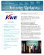 Industry Update. Volume 3 Issue 12. December 2007 KWE Philippines Receives Top Honors. Inside This Issue