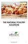 THE NATURAL POULTRY SOLUTION