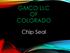 GMCO LLC OF COLORADO. Chip Seal