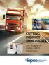 CUTTING INDIRECT SPEND COSTS THE POWER OF THIRD-PARTY SOURCING
