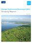 Strategic Environmental Assessment (SEA) Scoping Report. May 2015