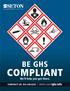 It s time to be GHS compliant