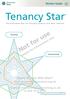 Tenancy Star. Not for use. Want to use this Star? Worker Guide. Sample for information only. Contact