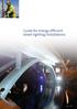 Guide for energy efficient street lighting installations
