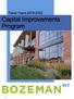 Fiscal Years Capital Improvements Program