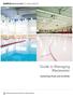 LIQUID WASTE. Guide to Managing Wastewater. Swimming Pools and Ice Rinks