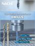 Your Cutting Tool Solution for DRILLS
