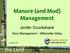 Manure (and Mud) Management