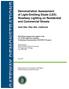 Demonstration Assessment of Light-Emitting Diode (LED) Roadway Lighting on Residential and Commercial Streets