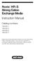 Nuvia HR-S Strong Cation Exchange Media Instruction Manual