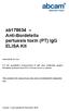 ab Anti-Bordetella pertussis toxin (PT) IgG ELISA Kit
