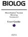 MicroStation System. MicroLog Version 4.2. User Guide Biolog, Inc. All rights reserved