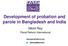 Development of probation and parole in Bangladesh and India