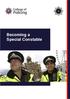 Becoming a Special Constable