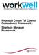 Rhondda Cynon Taf Council Competency Framework: Strategic Manager Framework