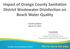 Impact of Orange County Sanitation District Wastewater Disinfection on Beach Water Quality