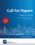 Call for Papers. August 16-17, Melbourne Park Function Centre Melbourne, Australia. Australian. Submit your abstract by March 28