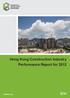 Hong Kong Construction Industry Performance Report for 2012
