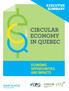 CIRCULAR ECONOMY IN QUEBEC