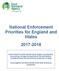 National Enforcement Priorities for England and Wales